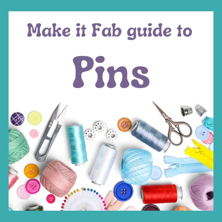 Guide to Sewing Pins